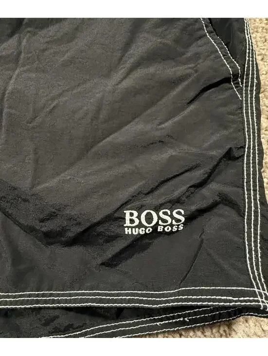 Hugo Boss Lobster Men's Swim Trunks Black Size Medium - Picture 8 of 9